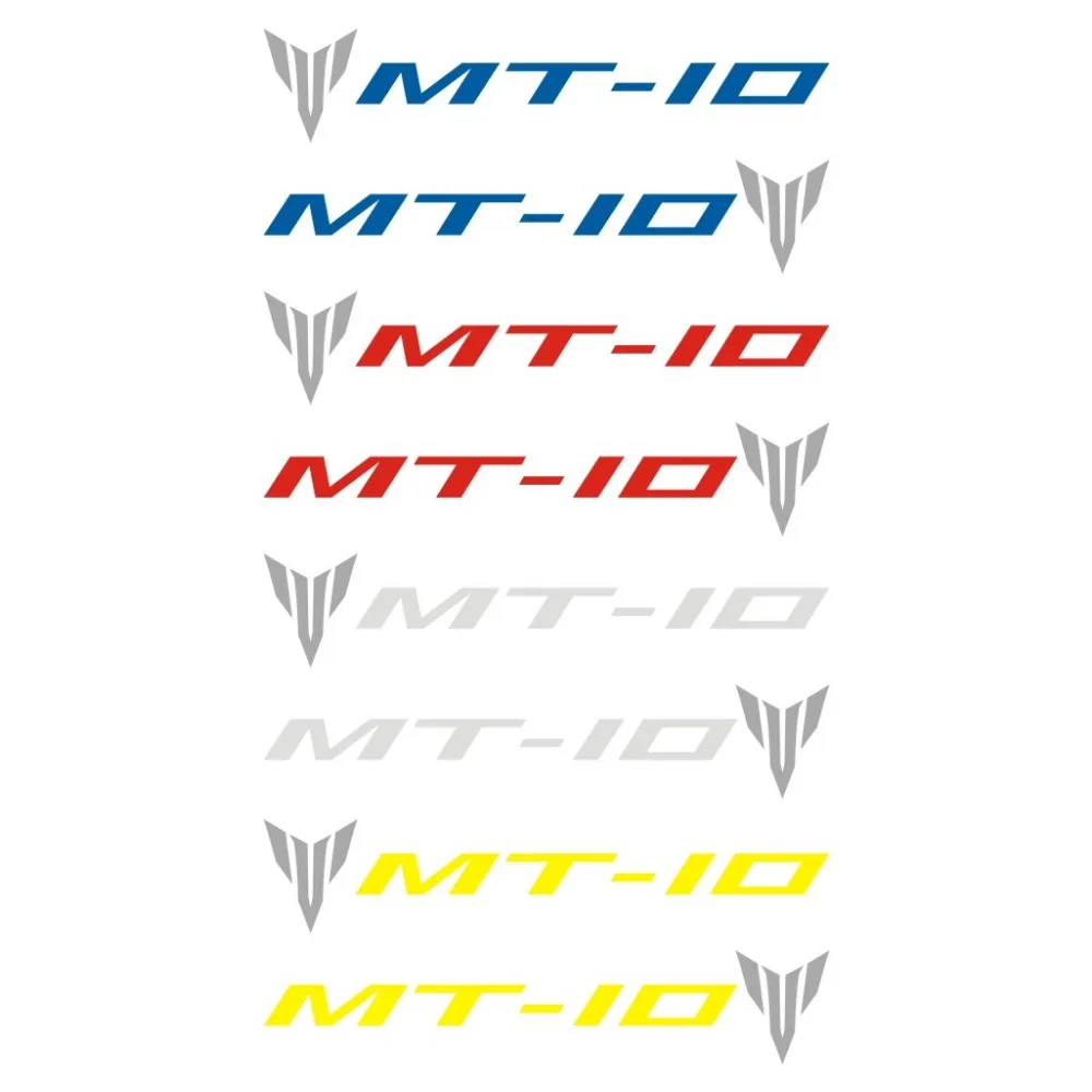 K-sharp motorcycle decorative body LOGO reflective stickers for YAMAHA MT-10 2 * pieces