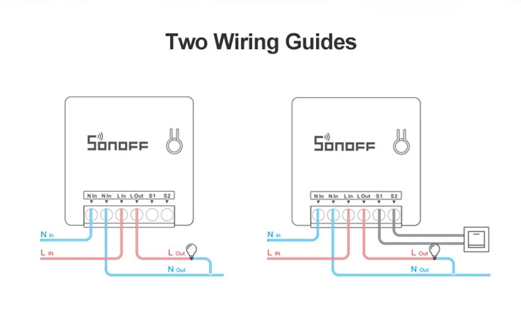 Sonoff MINI DIY приложение умный пульт дистанционного управления таймер Расписание