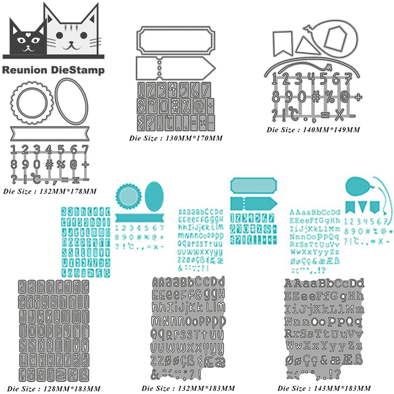 

Cut Die 26 Uppercase and Lowercase Letters Metal Cutting Dies DIY Scrapbooking Steel Craft Die Cut Embossing Paper Cards