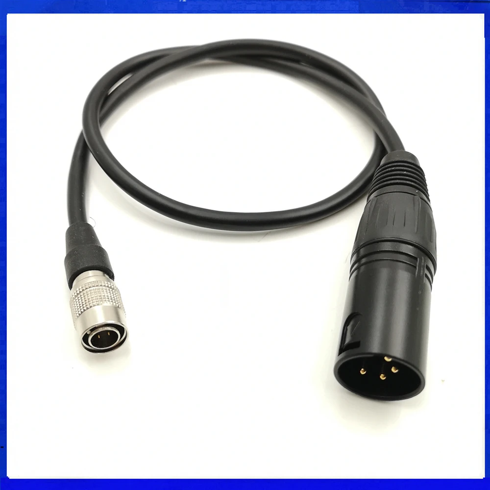Hirose 4pin штекер к XLR 4 контактный кабель питания для звуковых устройств Zaxcomn 688 / 664 ZOOM