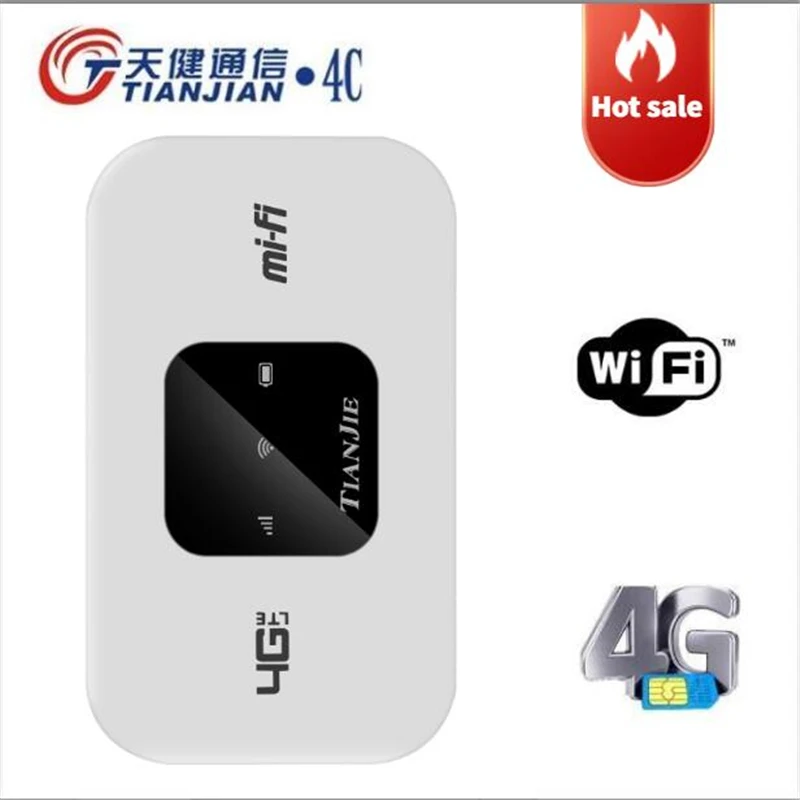 Универсальный роутер для SIM-карты 4G 150 Мбит/с Мобильный Wi-Fi