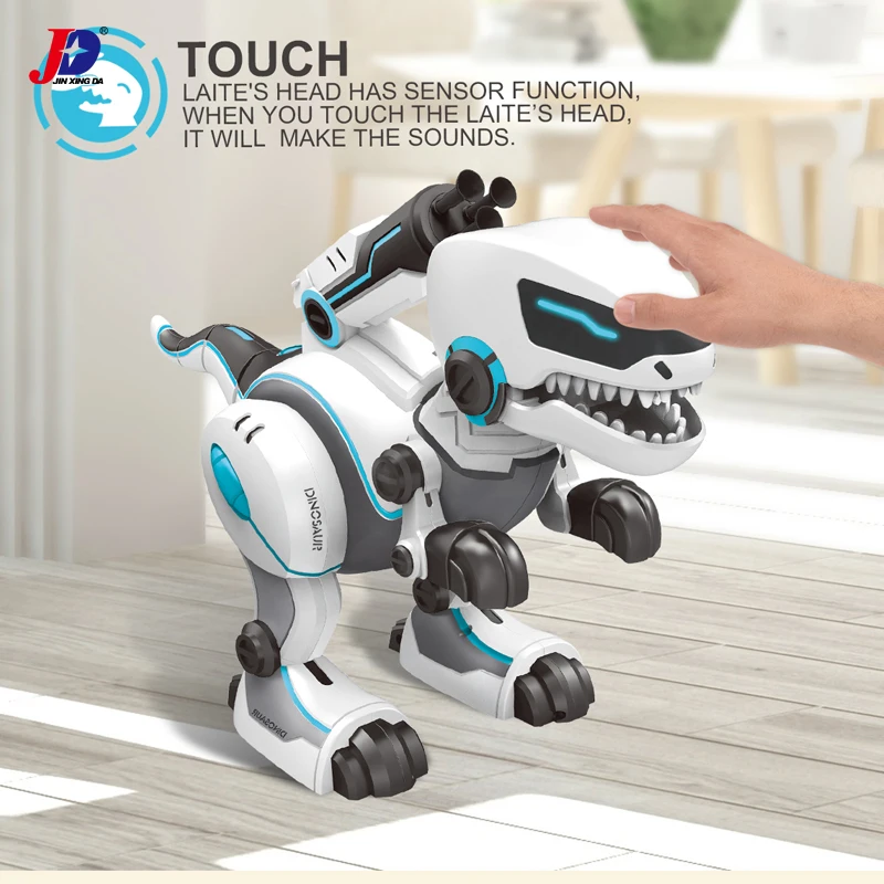 Новый ходячий Laite динозавр RC игрушки робот танцы динозавры светильник звук