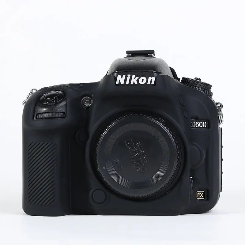Silicone Armor Skin Case Body Cover Protector for Nikon D600 D610 DSLR Digital Camera ONLY | Электроника