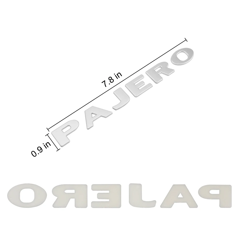 Наклейка PAJERO для Mitsubishi V73 V93 V97 V31 V32 V33 V34 Спортивная эмблема наклейка с эмблемой