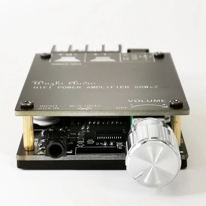 Bluetooth 5.0 Digital 2X50W o Power Amp for Speakers 30W-200W HiFi Stereo TPA3116D2 Aux Amplifier Board | Электроника