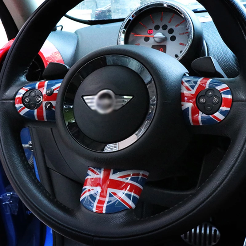 Car Styling Steering Wheel Case Sticker Moulding Cover for Mini Cooper One S JCW R55 R56 R57 R58 R59 R60 R61 accessories | Автомобили и