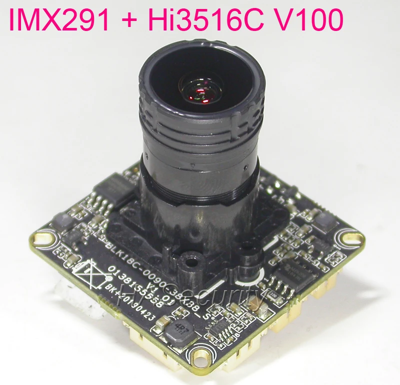 Объектив F0.95 IPCam H.264 1080P 1/2.8 &quotSONY STARVIS IMX291 CMOS + Hi3516C V100 CCTV IP камера модуль платы блока