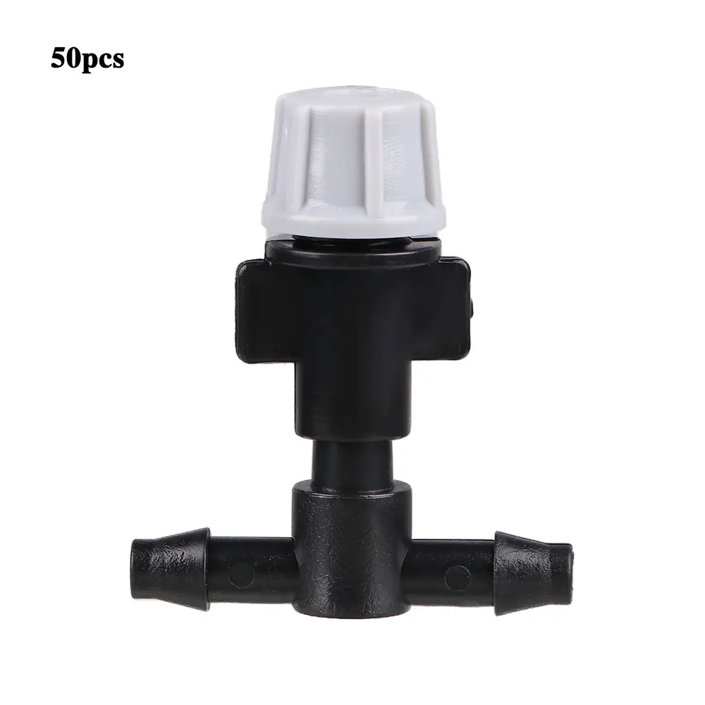 

50Pcs Sprinkler Automatic Watering Mist Spray Nozzle Sprinkler Garden Agriculture Irrigation System Plastic Gray Garden Supply