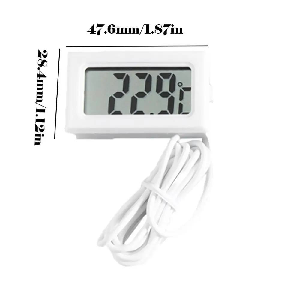 

TPM10 Digital Temperature Sensor Refrigerator Freezer Water Tank Fish tank LCD Large-screen Display Probe Temperature Sensor 2PC
