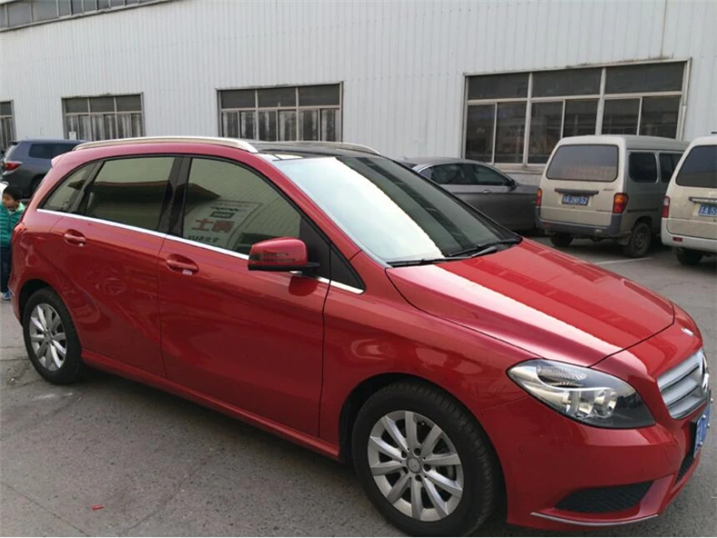 Багажник на крышу для Mercedes Benz B Class W246 2011-2018 рейки из алюминиевого сплава багажник