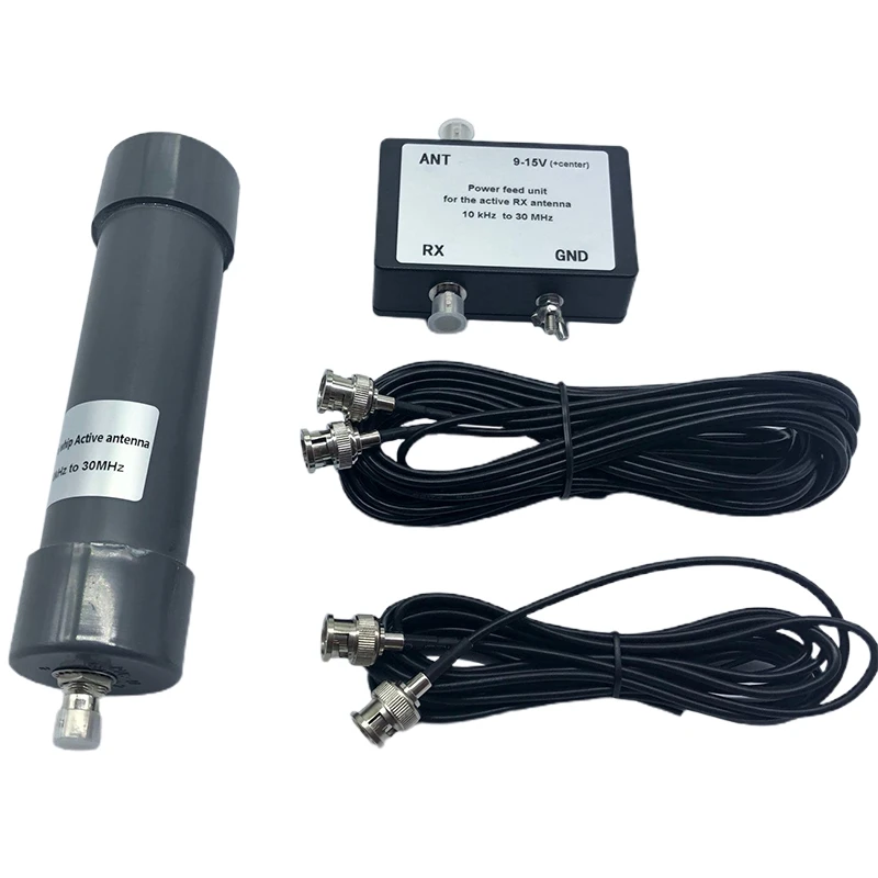 

New PAORDT Mini-Whip HF,VLF Active RX Antenna, Active RX SDR Antenna Mini-Whip 10KHz -30MHz H217