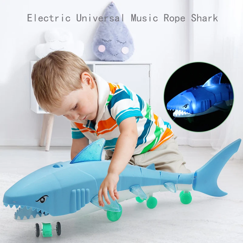 Wecute буксировочная веревка для домашних животных Акула детская игрушка