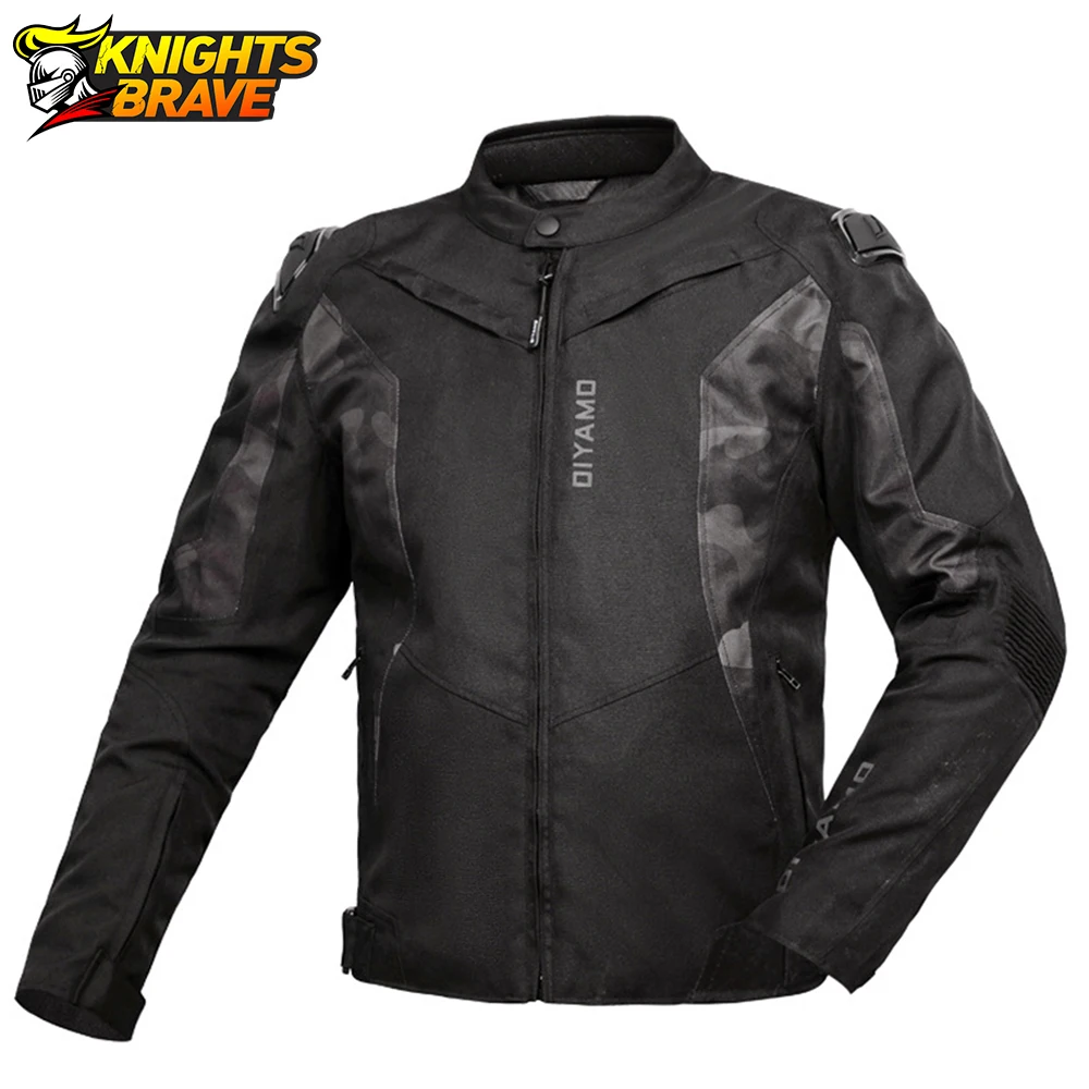 Motorcycle Jacket Men Windproof Chaqueta Moto Waterproof Motocross Jacket Wearable Racer Jacket With 5pcs CE Protection 4 Season enlarge