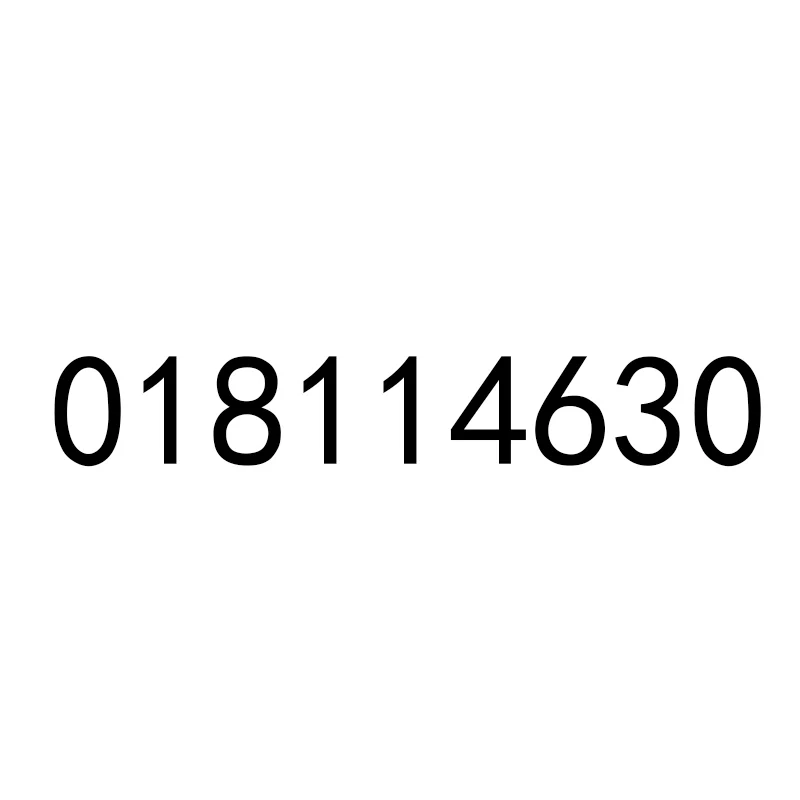 

018114630