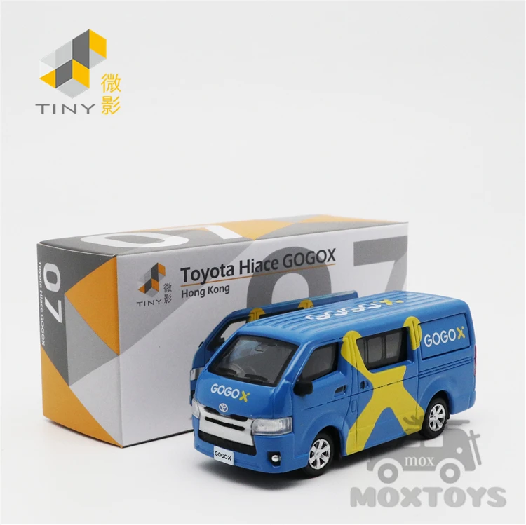 

Tiny 1:64 Toyota Hiace GOGOX Diecast Model Car