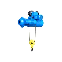 1 ton construction wire rope electric winch hoist