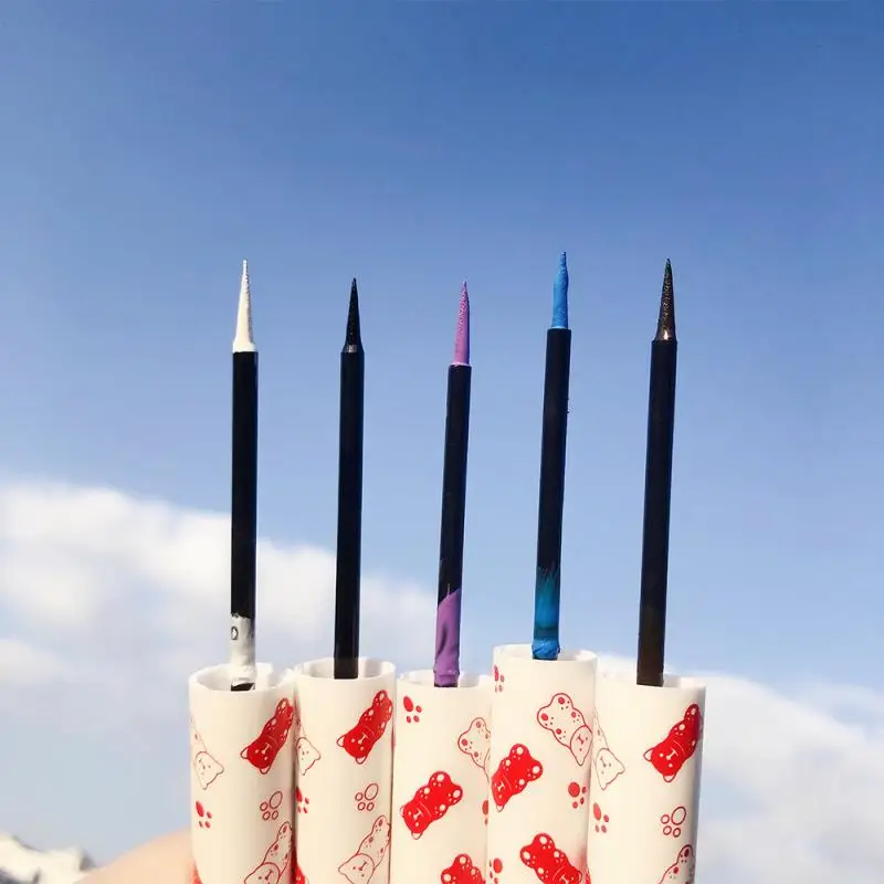 Жидкая подводка для глаз Стойкая водостойкая Матовая Серебристая макияж