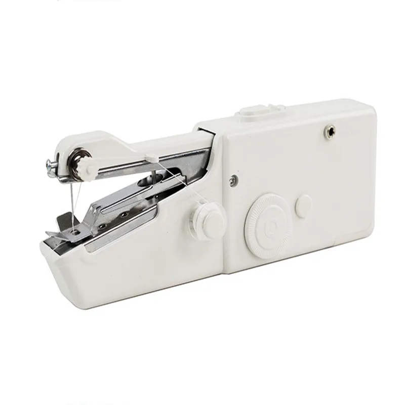

1PC Portable Mini Manual Sewing Machine Simple Operation Sewing Tools Sewing Cloth Fabric Handy Needlework Tool