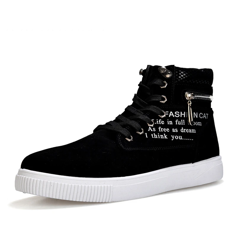 2018 популярные мужские ботинки модные теплые зимние мужская обувь Осенняя