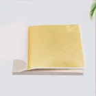 100 шт. лист из фольги с листьями, декоративные наклейки для ногтевого дизайна, сделай сам, чехол для телефона, блестки, фольга, бумажные изделия, ручная работа, полимерные украшения для творчества, оптовая продажа