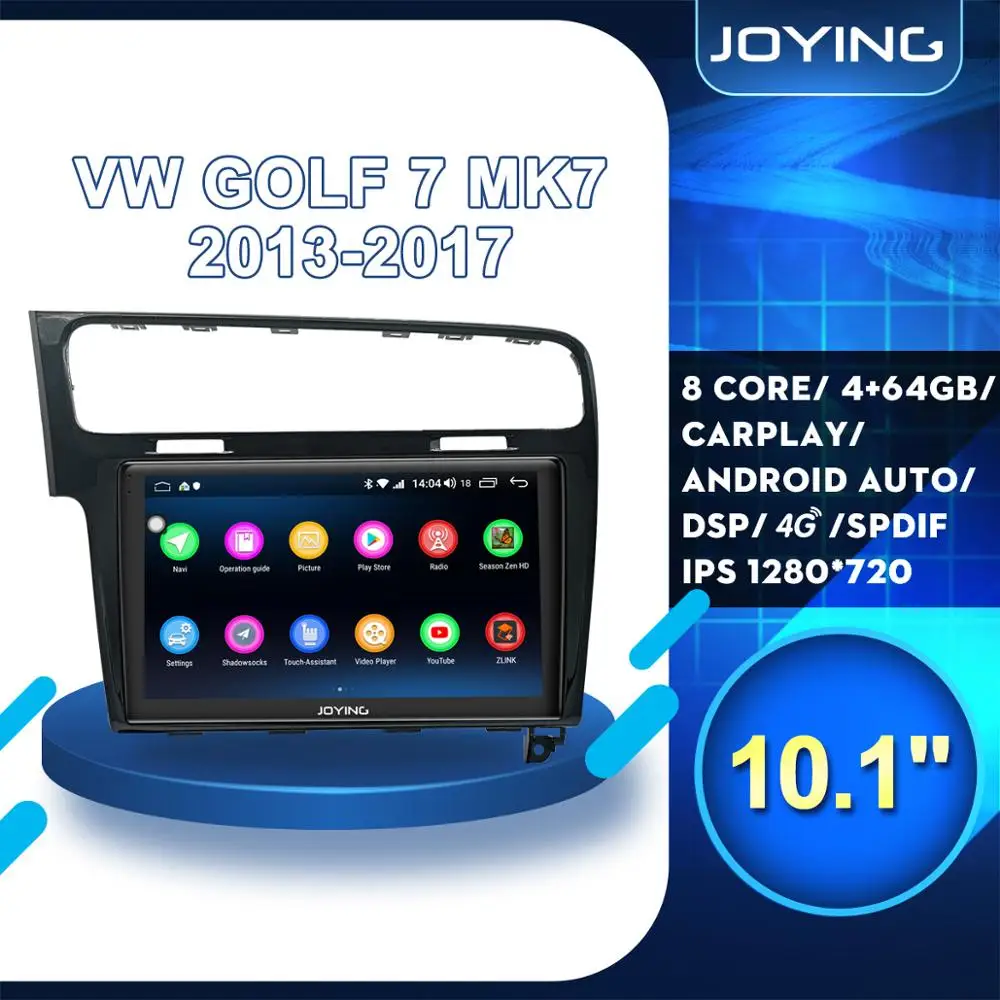 Автомобильный мультимедийный плеер стерео-система на Android 8 1 с GPS Wi-Fi 4G для VW Volkswagen