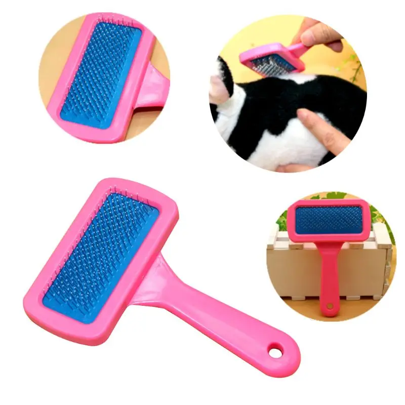 

Rabbit Bathing Supplies Pet Grooming Comb Dutch Pig Rabbits Dog Comb Dry Cleaning Brush