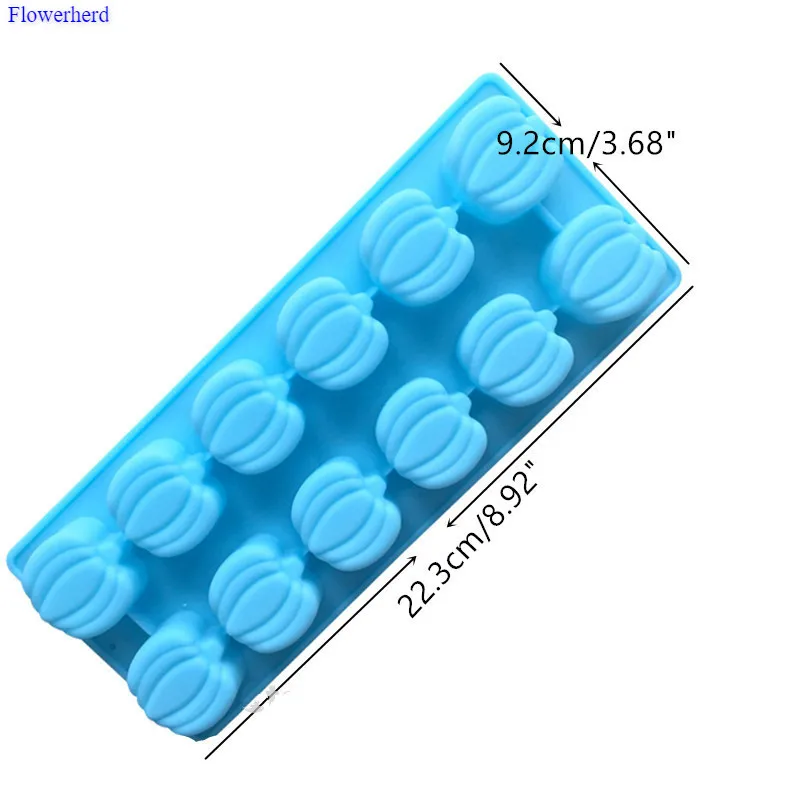 Pumpkin Shape Silicone Mold Halloween Party Supplies Kitchen Bakeware Cake Decorating Tools DIY Chocolate Biscuit | Дом и сад