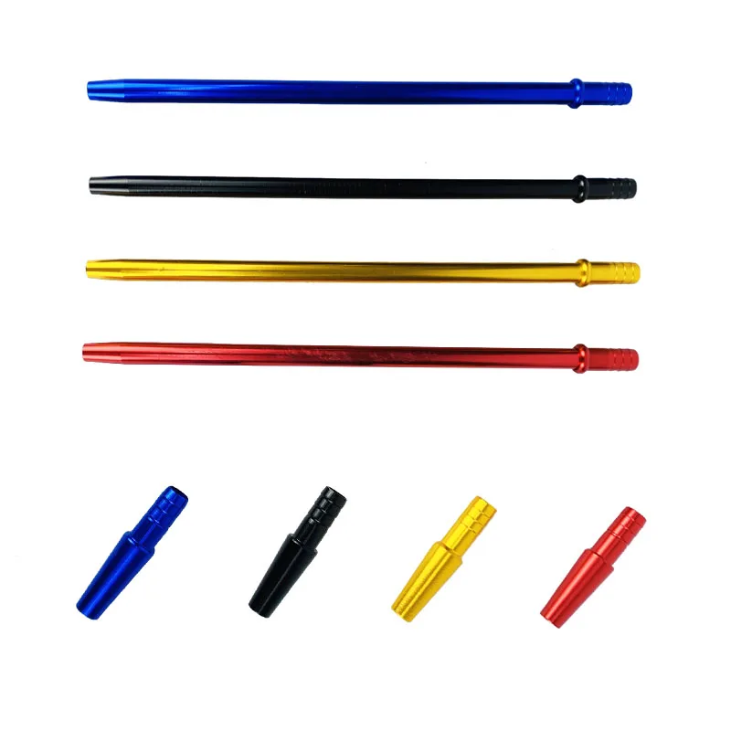 

5 цветов, алюминиевая ручка для кальяна, трубка для курения кальяна, наргиле, аксессуары для кальяна