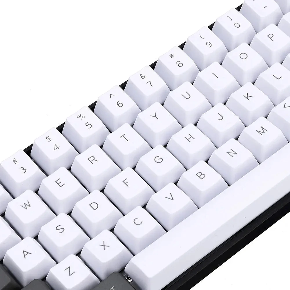 61 клавиша ANSI макет OEM профиль PBT толстые колпачки клавиш для механической