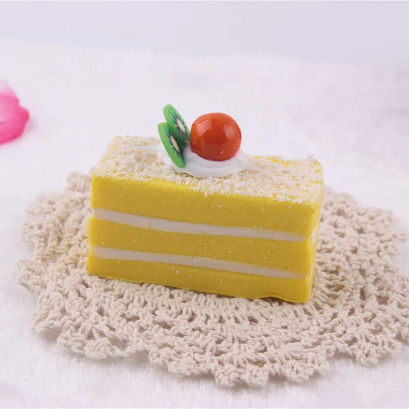 B yellow 1 шт. реалистичные украшения для украшения торта, хлеба, украшения для дома, украшения для торта, булочной комнаты, реквизит для фотосъемки, рождественские игрушки для дошкольников - Цвет: B yellow