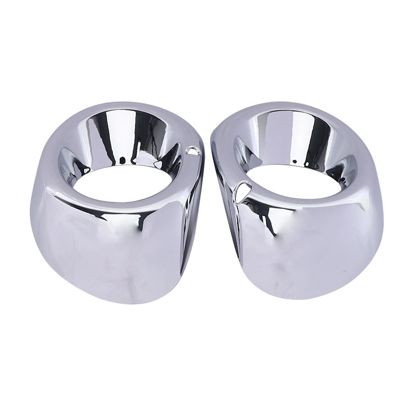 New2Pcs для Mitsubishi Outlander 2013 2014 хромированный передний противотуманный светильник