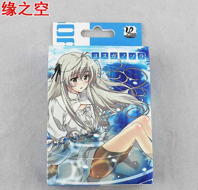 Новые 54 технические карты аниме Yosuga no Sora Kasugano мультфильм косплей настольная игра