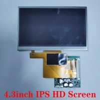 4 3 inch car monitor tft lcd 4 3 ips hd digital 169 480272 screen 2 way video input for reverse rear view camera dvd vcd
