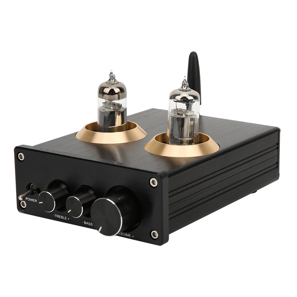 100W + DC12V 2A домашний кинотеатр аудио усилитель 6J1 предусилитель цифровой