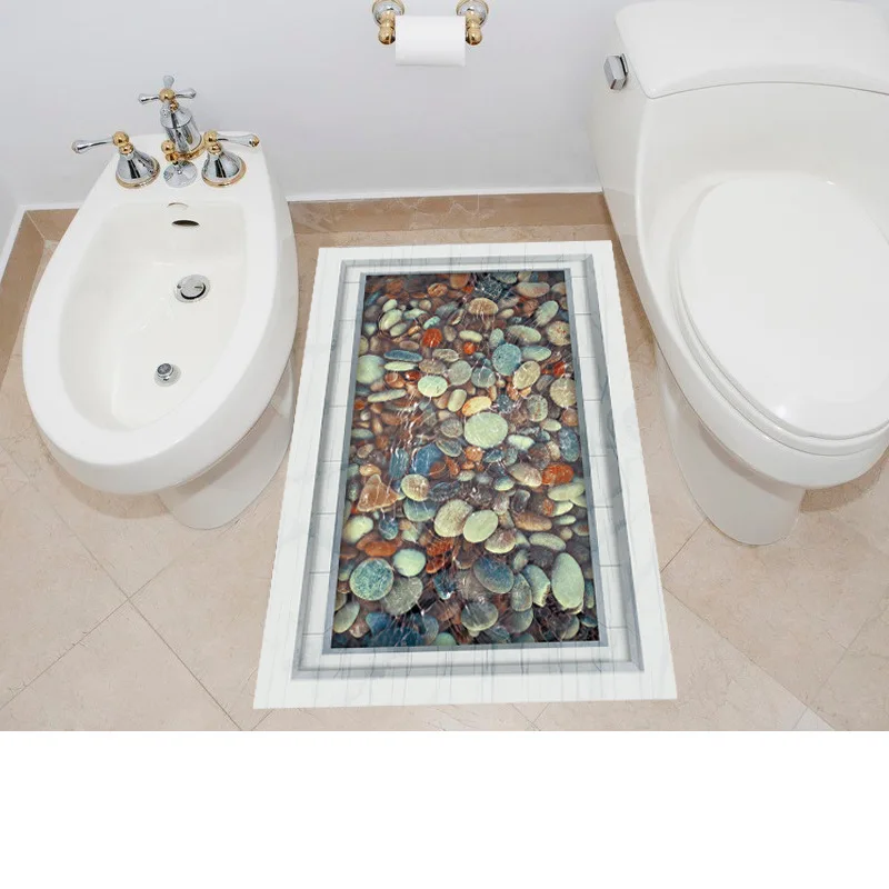 3D наклейки для украшения комнаты настенные гостиной спальни пола живописи и на