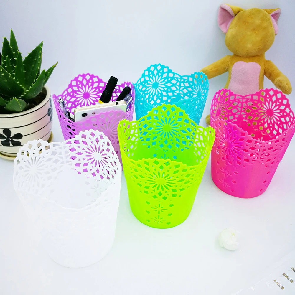 Новый офисный Органайзер настольный полый цилиндрический ящик для хранения