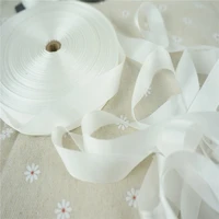 15mmx150m undyed 100 pure silk embroidery ribbon thin taffeta high quality silk ribbon anya ribbon handcraft
