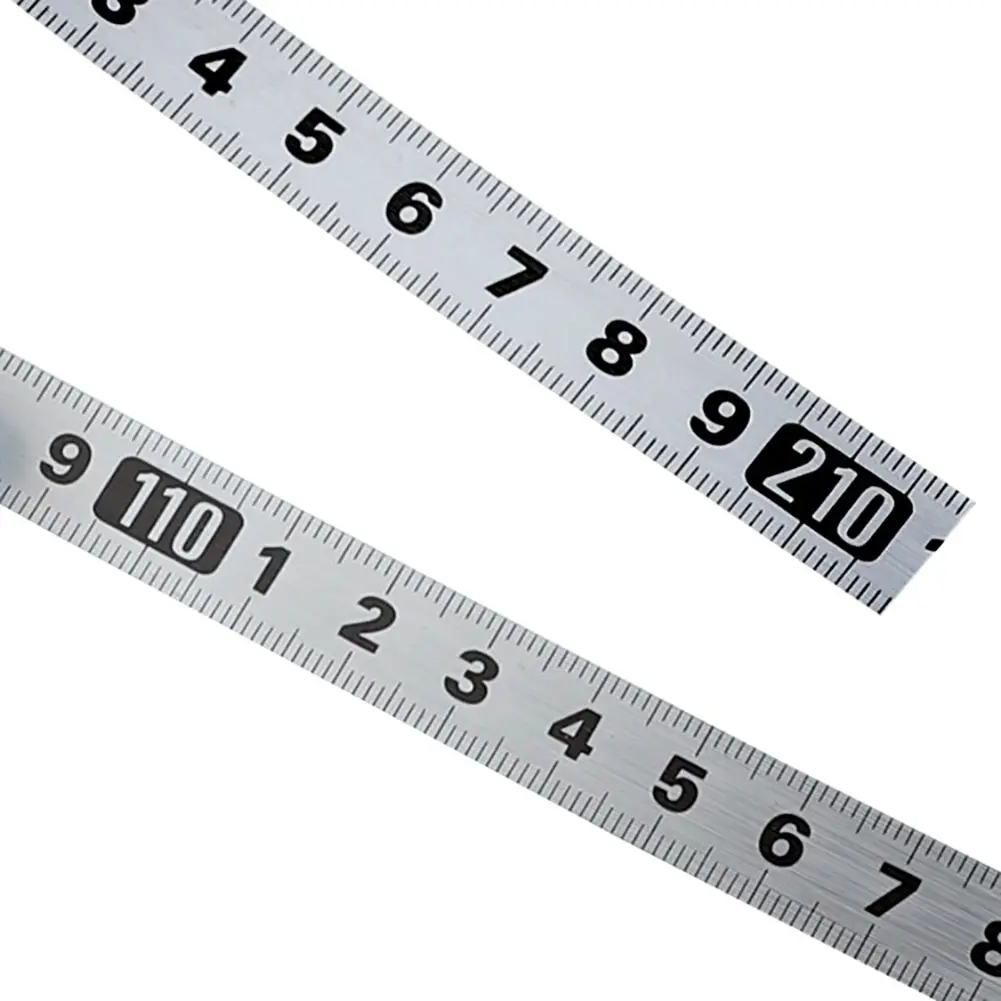 Stainless Steel Miter Track Tape Measure Self Adhesive Metric Scale Ruler 1M-3M for T-track Router Table Saw Woodworking Tools |