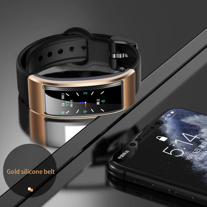 2021 Square fashion smart watch bluetooth earphone shell wearable device heart rate blood pressure oximeter step sports bracelet