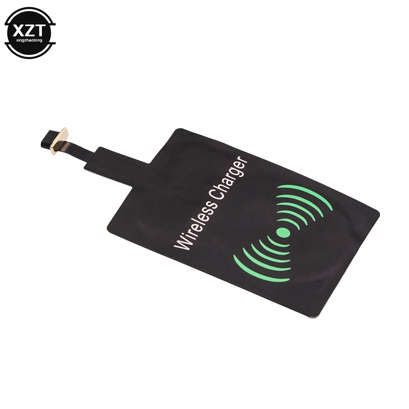 Приемник беспроводной зарядки Qi адаптер Micro USB универсальное беспроводное