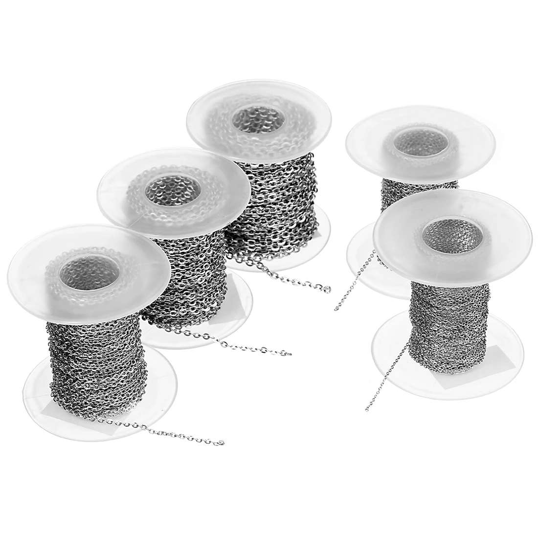 10 ярд широкие цепочки из нержавеющей стали для оптовых продаж 1 мм 5 2 0 3 трос Rolo Link