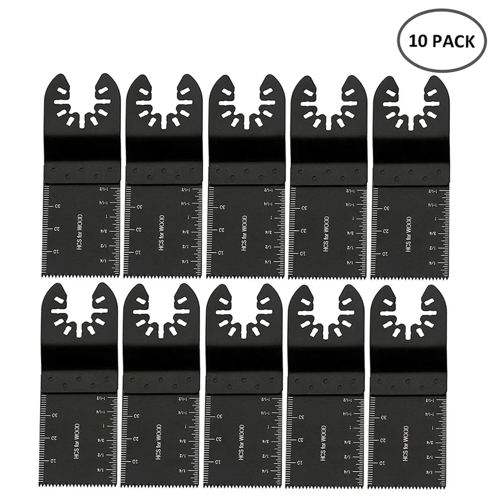 

10PCS Oscillating Multi for Renovator Power Tool Tool Saw Blades Wood Cutting Disc Multifunctional Saw Blade Professional