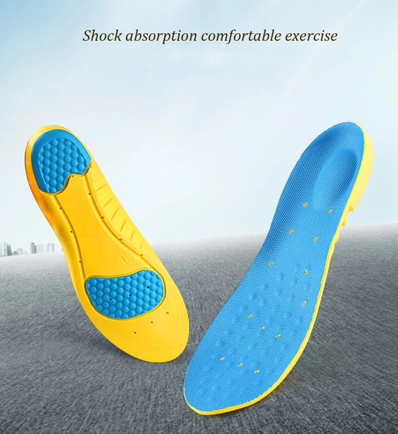 

EVA Orthopedic Massage Insoles for Running Sport Health Sole Pad for Shoes Insert Arch Support Pads for Plantar Fasciitis Insole