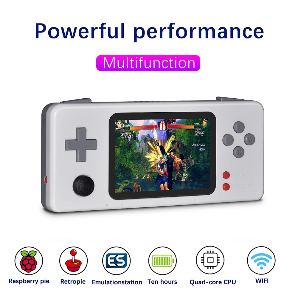 Игровая консоль Dikdoc Raspberry Pi см3 handheldCon 3 2 дюймовый экран IPS ручной игровой плеер в