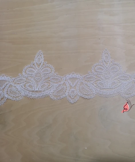 Fish Silk Lace Wedding Dress Children's Clothing Underwear Fashion Decoration Palace Eyelash Accessories | Дом и сад