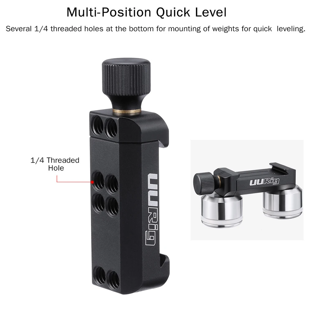 Стабилизатор камеры UURig Gimbal противовес DSLR DJI Ronin SC Zhiyun Feiyu AK2000 AK4000 для BMCC 4K