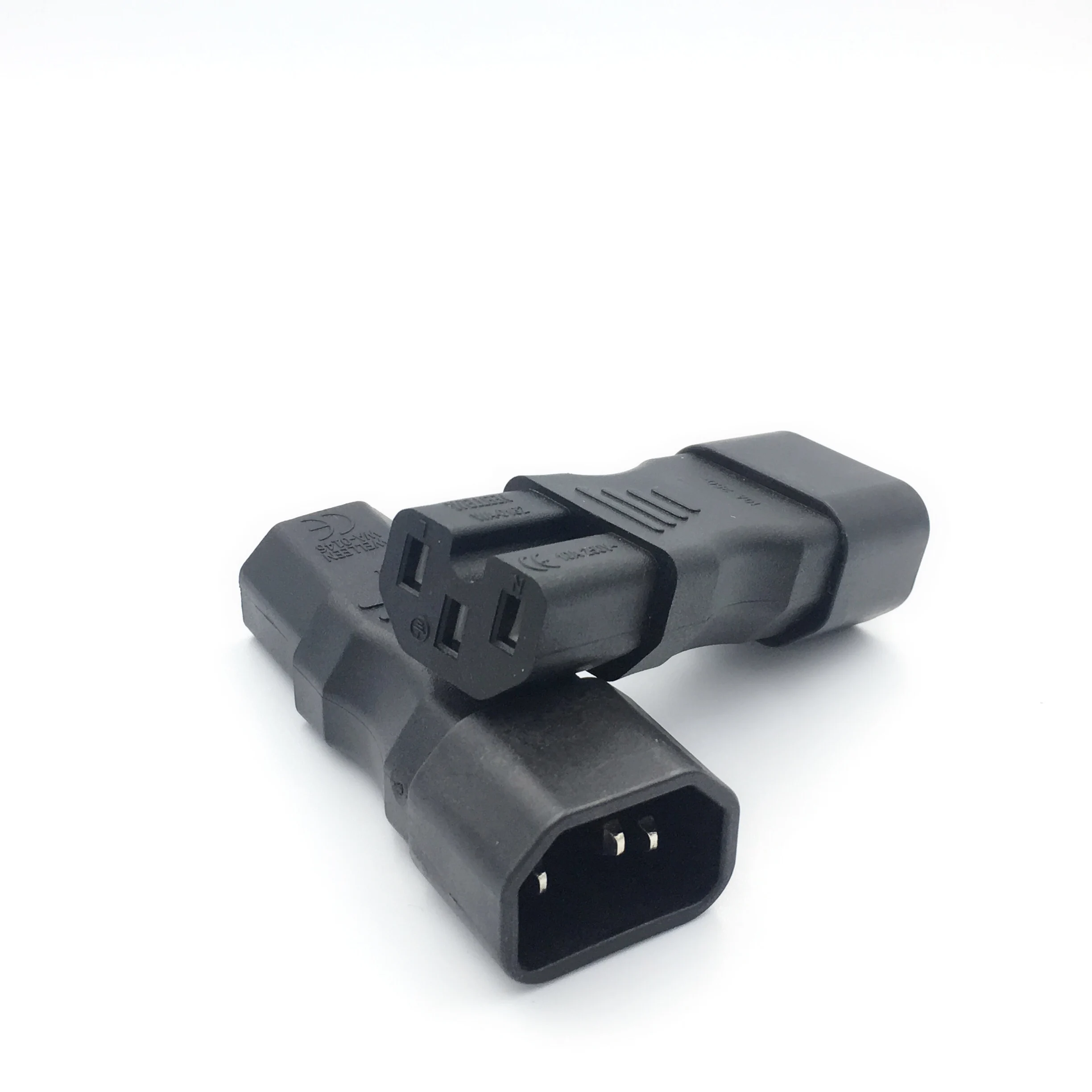 Переходник IEC 320 C14 «папа»-«мама» для чайника C15 | AliExpress