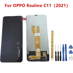 new for oppo c11 2021 phone lcd display touch screen digitizer assembly rmx3231 mobile repair tools replacement parts free global shipping