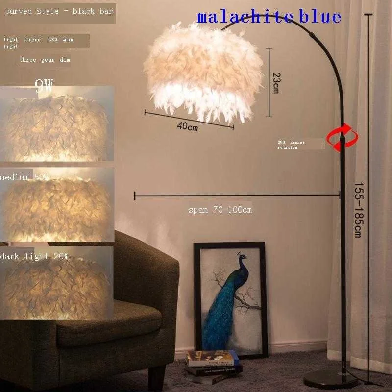 

Da Lampada Terra Stehleuchte Vloerlamp Lambader Stand Lampadaire Salon Staande Lamp Lampara De Pie Stehlampe Floor Light