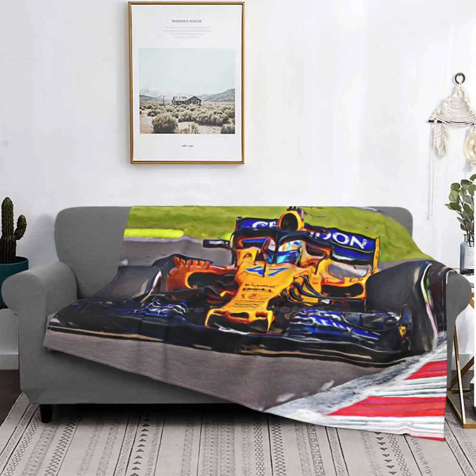 

Лёгкое мягкое фланелевое одеяло лёгкого дизайна с пятничной тренировкой, в стиле Лэндо № 47-мексиканский Gp 2018